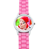 Customized Own Logo Blank Dial Sublimation Watch Silicone Colorful Watch Sublimation blank Wrist Watch
