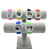 Customized Own Logo Blank Dial Sublimation Watch Silicone Colorful Watch Sublimation blank Wrist Watch