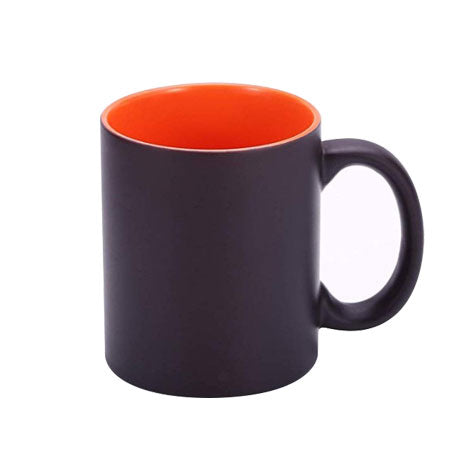 Round Handle Sublimation Color Inside Changing Ceramic Mug