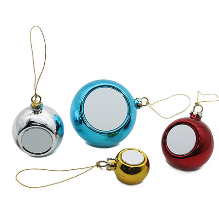 Sublimation Christmas Decoration Christmas Ornaments Ball And Heat Transfer Pendant For Party